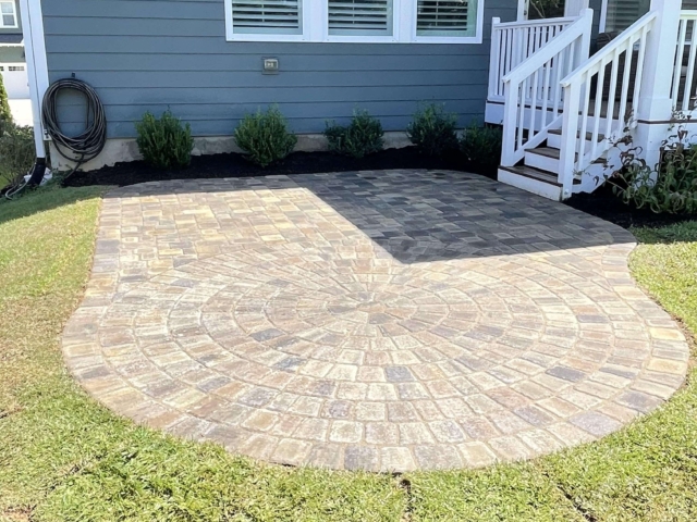 Paver stone walkway installation services in Pittsboro, NC