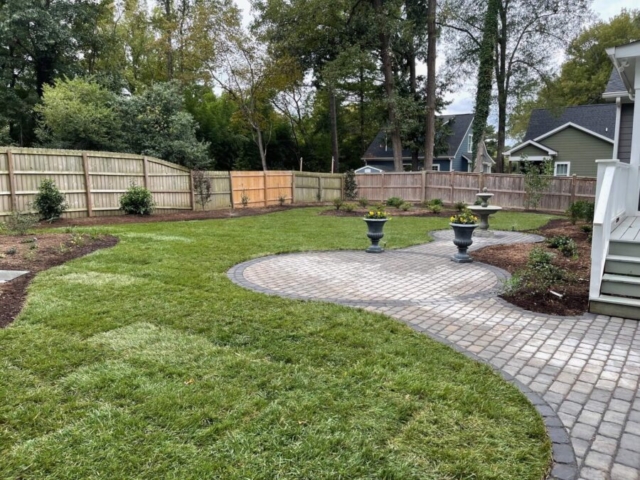 Professional paver patio installation services in Pittsboro, NC