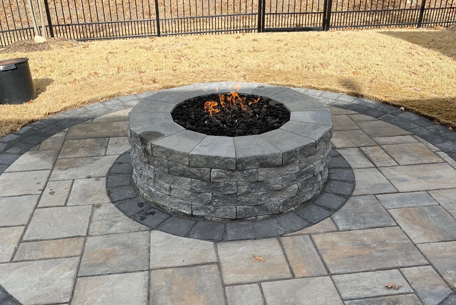 Outdoor fire pit installation services in Pittsboro NC