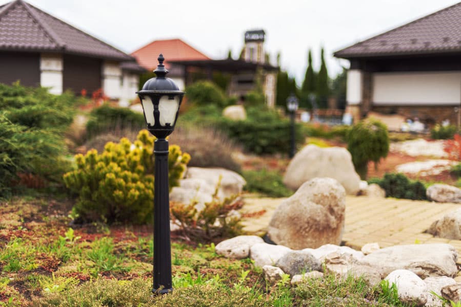 Outdoor lights installation services in Pittsboro NC